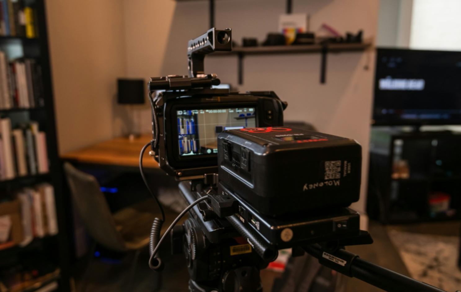 Setup ideale per studio dell'editing video